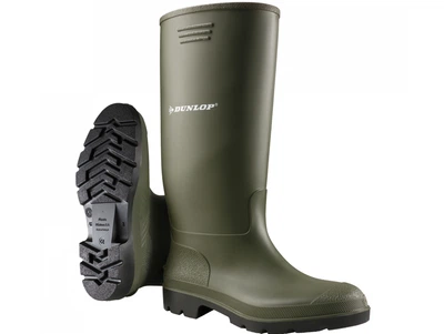 DUNLOP Сапоги резиновые р.35 Pricemastor зелёные (арт.380VP)