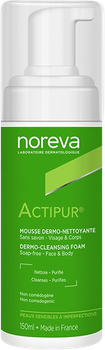 Pianka do mycia twarzy Noreva Actipur oczyszczająca 150 ml (3571940001190)