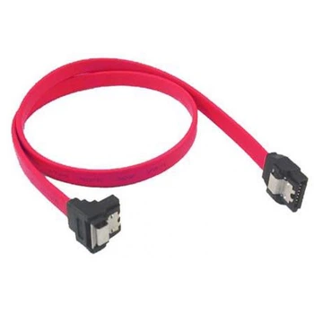 Кабель SATA-DATA 50 cm угловой с защелкой