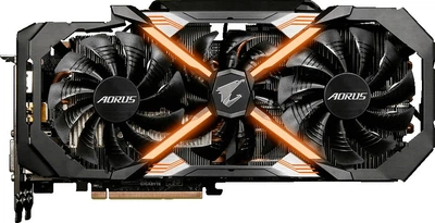 Відеокарта Gigabyte GTX 1080 11Gb Aorus Xtreme Edition (GV-N108TAORUS X-11GD) (GDDR5X, 352 bit, PCI-E 3.0 x16)