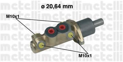 Головний гальмівний циліндр Metelli (05-0039)