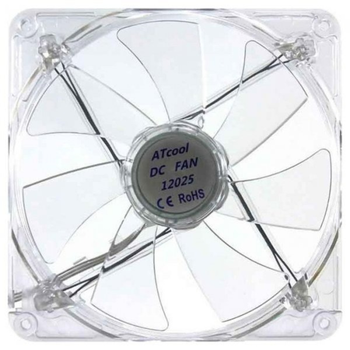 Вентилятор Atcom ATcool 12025 LED Green (15277)