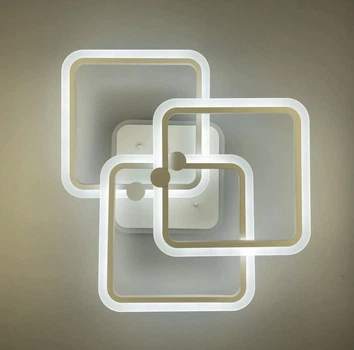 Стельова люстра LED на 3 ріжки