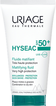 Fluid przeciwsłoneczny Uriage Hyseac SPF50+ 50 ml (3661434010057)
