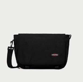 Сумка через плечо EastPak Delegate 008 Black 20L в чёрном цвете.