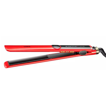 Плойка VGR V-518 RED, температура от 100°C до 230°C, керамическое покрытие, LED дисплей, 40 Вт