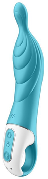Инновационный вибратор для точки А Satisfyer A-Mazing 2 21.7х3.8 см Бирюзовый (4061504009599)