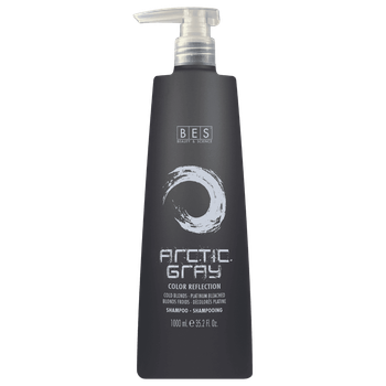 Шампунь BES Arctic Gray Color Reflection: революция в уходе за холодными оттенками, 1000 мл