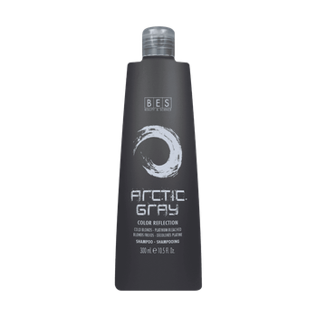 Шампунь BES Arctic Gray Color Reflection: революция в уходе за холодными оттенками, 300 мл