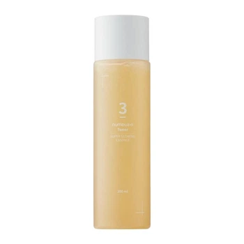 Тонер-есенція для сяяння шкіри обличчя Numbuzin No.3 Super Glowing Essence Toner 200 мл