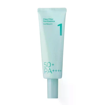 Сонцезахисна есенція для обличчя Numbuzin No.1 Clear Filter Sun SPF50+ PA++++ 50 мл