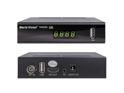 Цифровий ресивер Т2 World Vision T645D5 FM