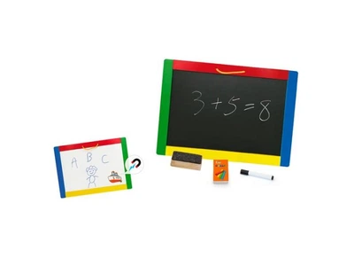 Двостороння магнітно-маркерна дошка, Viga Toys, 56203