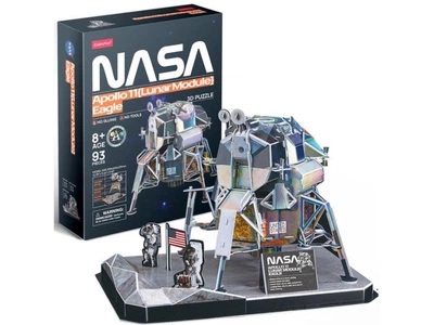 3D пазл NASA Лунный модуль Орел миссии Аполлон-11, CubicFun, 93 эл., DS1058h