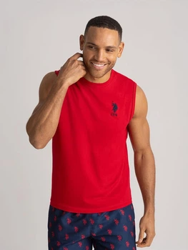 Майка мужская U.S. Polo Assn 11D775 04551 XL Красная (4825516296369)