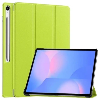 Чохол Smart Case на Samsung Galaxy Tab S10 FE Plus (13.1") / чохол для планшета з функцією підставки / салатовий