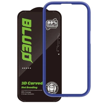 Защитное 3D стекло Blueo Hot Bending New для Apple iPhone 17 / 17 Pro / 16 Pro (6.3")