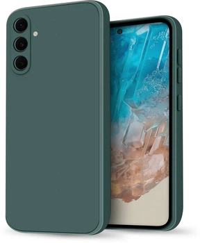 Силіконовий чохол HardCorner Samsung Galaxy S24 S921 (з мікрофіброю) Green (41172-08)