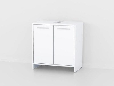 Тумба під умивальник My Room FV-17 з двома дверцями 580x600x331 мм Белый