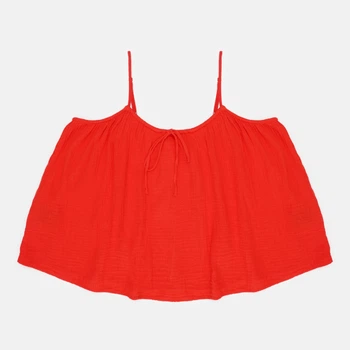 Майка нательная женская больших размеров хлопковая H&M 1032429 2XL Красная (2000001633847)