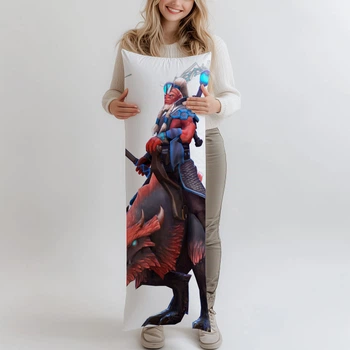 Дакимакура Disruptor (Dota 2), (подушка обнимашка) 150*50 см