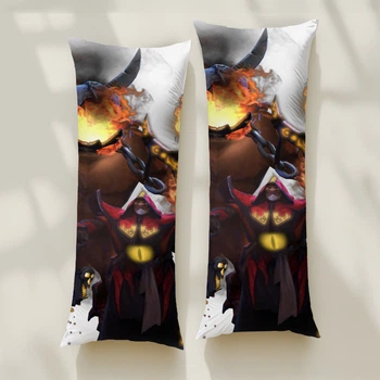 Мини Дакимакура Warlock (Dota 2), (подушка обнимашка) 60*20 см