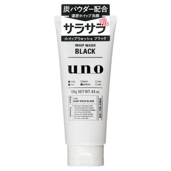 FINETODAY Uno Whip Wash Black себорегулююча пінка для вмивання чоловічої шкіри, 130 г