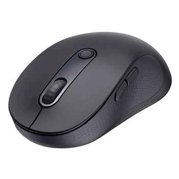 Мышь Baseus F02 Ergonomic Wireless Mouse |2.4G/BT5.2| (without Battery) Black