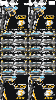 Бритва BIC 3 Action 24 шт. (3086123356573)