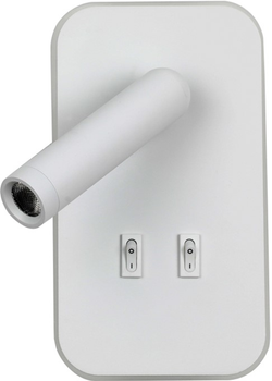 Настенный светильник Italux Doria WL-83957-1-WH LED 2x8W 3000K 559Lm IP20