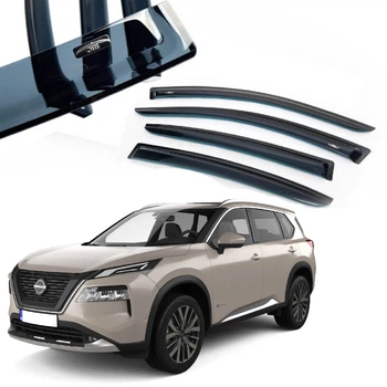 Дефлектори вікон вітровики HIC для Nissan X-Trail / Rogue (T33) 2021- (NI115)