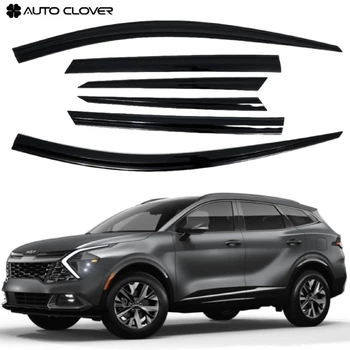 Дефлектори вікон вітровики для KIA Sportage 2021- 4 шт (Auto Clover)