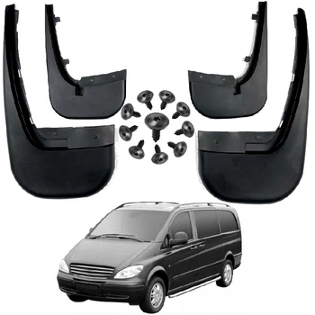 Бризковики для Mercedes-Benz Vito 639 2003-2010 Комплект 4 шт (BBZVT1221)
