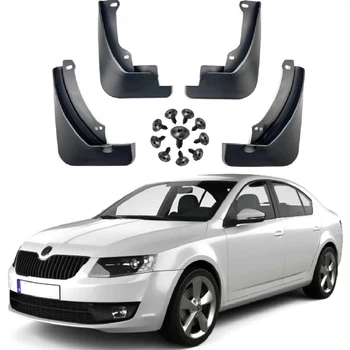 Бризковики для Skoda Octavia A7 2014-2017 Комплект 4 шт
