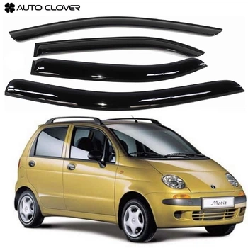 Дефлектори вікон вітровики для Daewoo Matiz 1998- 4 шт (Auto Clover)