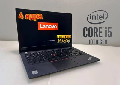 Ультрабук Lenovo ThinkPad T14 Gen 1 / 14" (1920x1080) IPS / Intel Core i5-10310U (4 (8) ядра 4.4 GHz) / 16 GB DDR4 / 512 GB SSD / Intel UHD Graphics / WebCam б/у