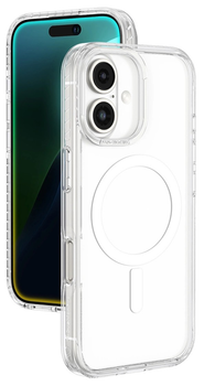 Etui AMAZINGthing Titan Pro Mag Case z pierścieniem magnetycznym do Apple iPhone 16 Transparent (4896238000488)