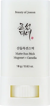 Матовий сонцезахисний стік - Beauty Of Joseon Matte Sun Stick Mugwort+Camelia SPF 50+ PA++++ 18g (1228060-135016)
