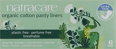 Щоденні прокладки, 22 шт. - Natracare Ultra Thin Panty Liners 22шт (1099167-31100829)