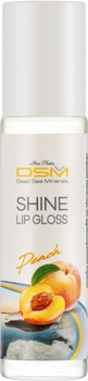 Бальзам для губ "Фруктовий поцілунок" з ароматом персика - Mon Platin DSM Shine Lip Gloss 10ml (584241-38424414)