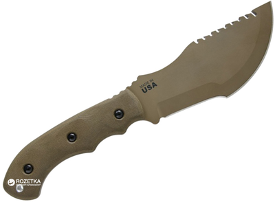 Туристичний ніж TOPS Knives Tom Brown Tracker Coyote Tan TBT01-TAN (2000980436811)