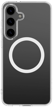 Панель AMAZINGthing Minimal Mag Case з магнітним кільцем для Samsung Galaxy S25+ Transparent (4896238001133)