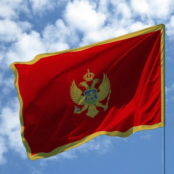 Флаг Черногории, 150х90 см, FlagMaster