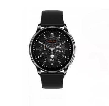 Жіночий смарт годинник UWatch Melisia водонепроникний сталевий з двома ремінцями Чорний