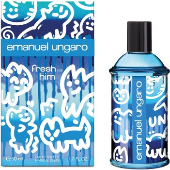 Woda toaletowa męska Emanuel Ungaro Fresh For Him 50 ml (8052086379732)