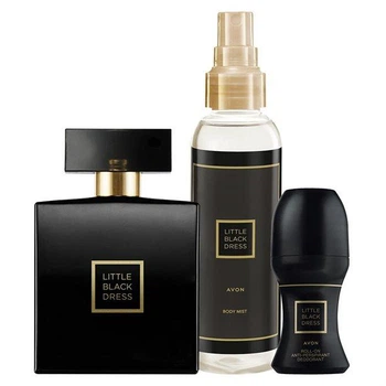Женский парфюмированный набор Avon Эйвон Little Black Dress (50 + 100 + 50) мл