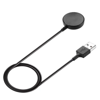Зарядний пристрій Charging Dock для Samsung Galaxy Watch 3/4 Classic/5/5 Pro/6 Classic/7/Ultra/Active - Black