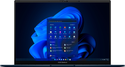 Ноутбук ASUS ZenBook 14 OLED UX3405CA-PZ093X (90NB14W3-M00330) Ponder Blue + фірмовий чохол