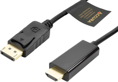 Кабель Accura DisplayPort > HDMI 3m Black (5902012925591)