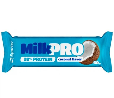 Протеиновый батончик Sporter Milk Pro 60 г Кокос
